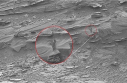 Nghi vấn xuất hiện “một phụ nữ” trên Sao Hỏa