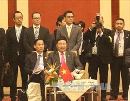 Các hoạt động của Phó Thủ tướng Phạm Bình Minh bên lề AMM48