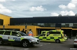 Tấn công điên cuồng bằng dao tại Thụy Điển 