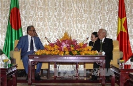Lãnh đạo TPHCM tiếp Tổng thống Bangladesh 