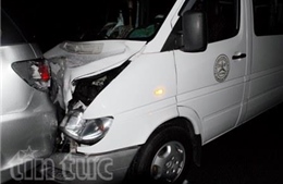 Tai nạn liên hoàn trên cao tốc Trung Lương 
