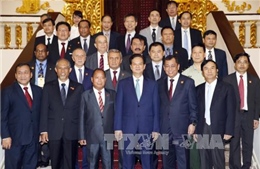 Thủ tướng tiếp các trưởng đoàn quốc tế dự Lễ kỷ niệm 70 năm CAND Việt Nam