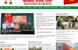 Khai trương trang tin điện tử tổng hợp Báo Quân khu 2