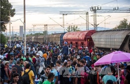 Hàng nghìn người di cư đổ về cửa ngõ châu Âu 
