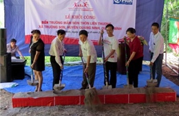 Tập đoàn Prudential tài trợ xây trường học tại Quảng Bình 