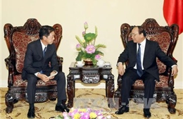 Phó Thủ tướng Nguyễn Xuân Phúc tiếp Thứ trưởng Nghị viện Nhật Bản