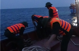 Chưa tìm thấy 7 ngư dân mất tích trên biển Bình Thuận