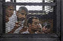 Ai Cập phạt tù 3 nhà báo của truyền hình Al-Jazeera 