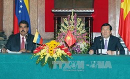 Chủ tịch nước hội đàm với Tổng thống Venezuela