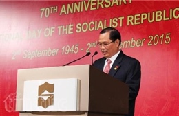 Gần 500 đại biểu dự lễ kỷ niệm 70 năm Quốc khánh 2/9 tại Singapore
