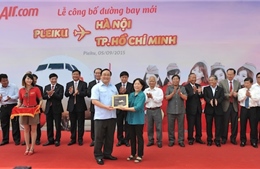 Vietjet mở đường bay Hà Nội, TP Hồ Chí Minh đến Pleiku
