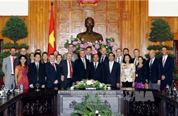 Phó Thủ tướng Nguyễn Xuân Phúc tiếp Đoàn doanh nghiệp Hoa Kỳ