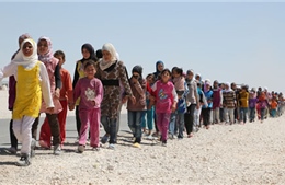 UNICEF lo ngại làn sóng người tị nạn Syria 