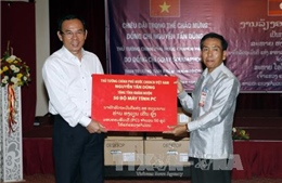 Thủ tướng dự lễ khởi công xây dựng trường học tại Lào 