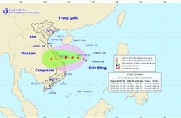 Áp thấp nhiệt đới khả năng mạnh lên thành bão