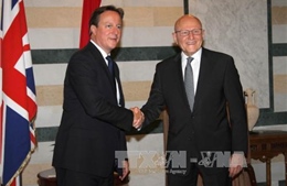 Thủ tướng Anh thăm Liban thảo luận về khủng hoảng tị nạn 