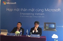Microsoft hỗ trợ CNTT Việt Nam thành ngành công nghiệp mũi nhọn