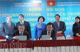Hội nghị Xúc tiến Thương mại - Du lịch TP Hồ Chí Minh tại Nga