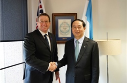 Bộ trưởng Trần Đại Quang kết thúc chuyến thăm Australia