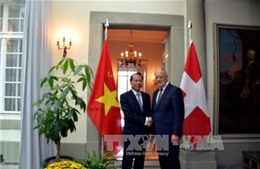 Thụy Sĩ khẳng định luôn coi trọng tăng cường hợp tác với Việt Nam