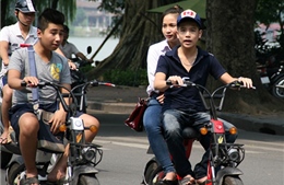 Ngăn chặn tai nạn từ xe đạp điện 