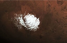 Nam Cực Sao Hỏa trông như hồng trắng