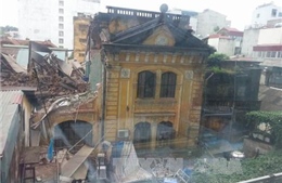 Toàn cảnh vụ sập biệt thự cổ 107 Trần Hưng Đạo