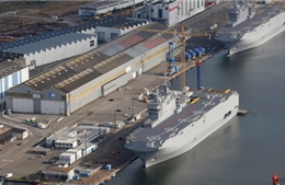 Pháp, Ai Cập đạt thỏa thuận mua bán hai tàu Mistral 