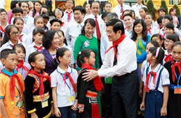 Chủ tịch nước gửi thư tới các cháu thiếu nhi nhân Tết Trung thu