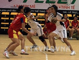 Việt Nam thắng lớn tại Giải bóng ném vô địch ĐNA
