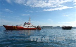 Lai dắt tàu cá cùng 38 thuyền viên bị nạn vào bờ an toàn