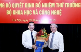 Đồng chí Chu Ngọc Anh làm Thứ trưởng Bộ KH&CN