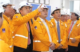 Khánh thành hệ thống thu gom và phân phối khí từ mỏ Hàm Rồng và Thái Bình 