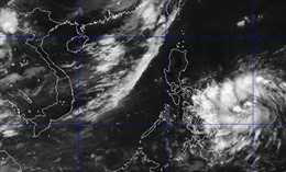 Áp thấp nhiệt đới phía đông Philippines có xu hướng mạnh lên
