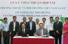 Hợp tác “Vì môi trường Việt Nam xanh”