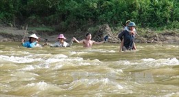 Điện Biên: Thêm một nạn nhân bị nước cuốn mất tích khi lội qua suối