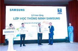 Khánh thành "Lớp học thông minh" thứ 7 của Samsung tại Việt Nam