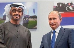 Tổng thống Nga gặp Hoàng thái tử Arab Thống nhất 