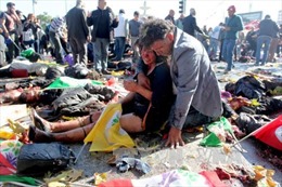 Thổ Nhĩ Kỳ nghi ngờ IS đánh bom kép đẫm máu