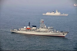 Tàu hải quân Trung Quốc thăm Trân Châu cảng