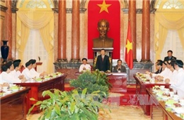  Chủ tịch nước tiếp Đoàn đại biểu các Hội thánh Cao đài Việt Nam