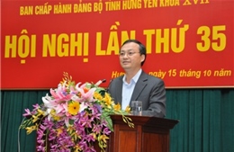 Đồng chí Đỗ Tiến Sỹ được bầu làm Bí thư Tỉnh ủy Hưng Yên 