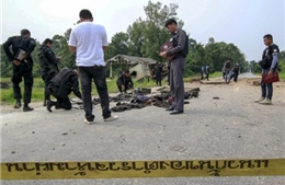 Đánh bom liên tiếp ở Thái Lan, 2 cảnh sát thiệt mạng 