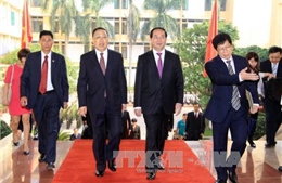 Bộ trưởng Trần Đại Quang hội đàm với Bộ trưởng An ninh QG Trung Quốc 