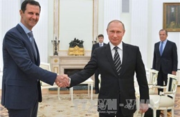 Tổng thống Syria bất ngờ thăm Moskva, cảm ơn Nga không kích IS