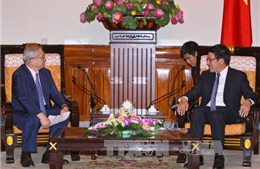 Phó Thủ tướng Phạm Bình Minh tiếp Chủ tịch Hội hữu nghị Nhật-Việt vùng Kansai