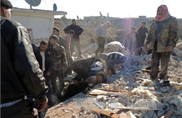 Pháp nỗ lực cấm sử dụng bom thùng ở Syria