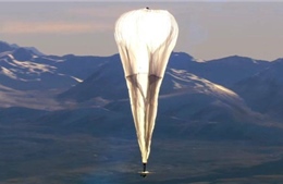 Google tung đội quân khinh khí cầu phát sóng Internet