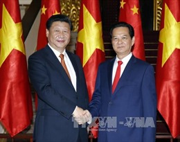 Thủ tướng Chính phủ hội kiến với Tổng Bí thư, Chủ tịch Trung Quốc Tập Cận Bình 