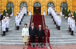 Tổng Bí thư chủ trì chiêu đãi Chủ tịch Trung Quốc Tập Cận Bình